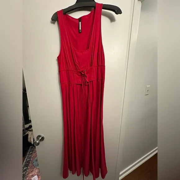 Anthropologie x Plenty by Tracy Reese corset maxi dress