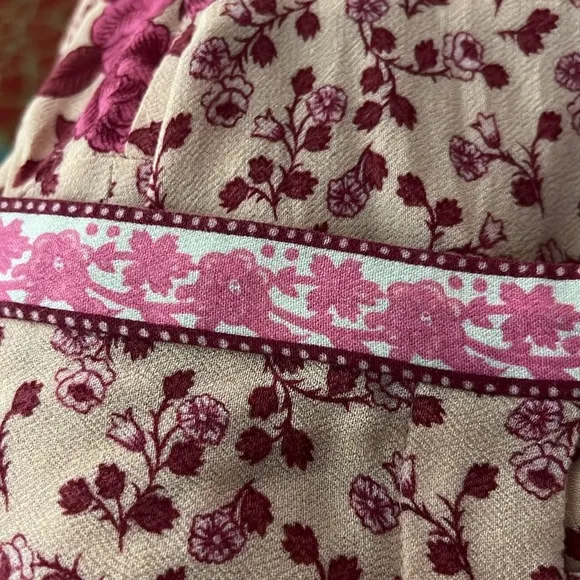 Arnhem Floral Maxi Skirt 10 Medium