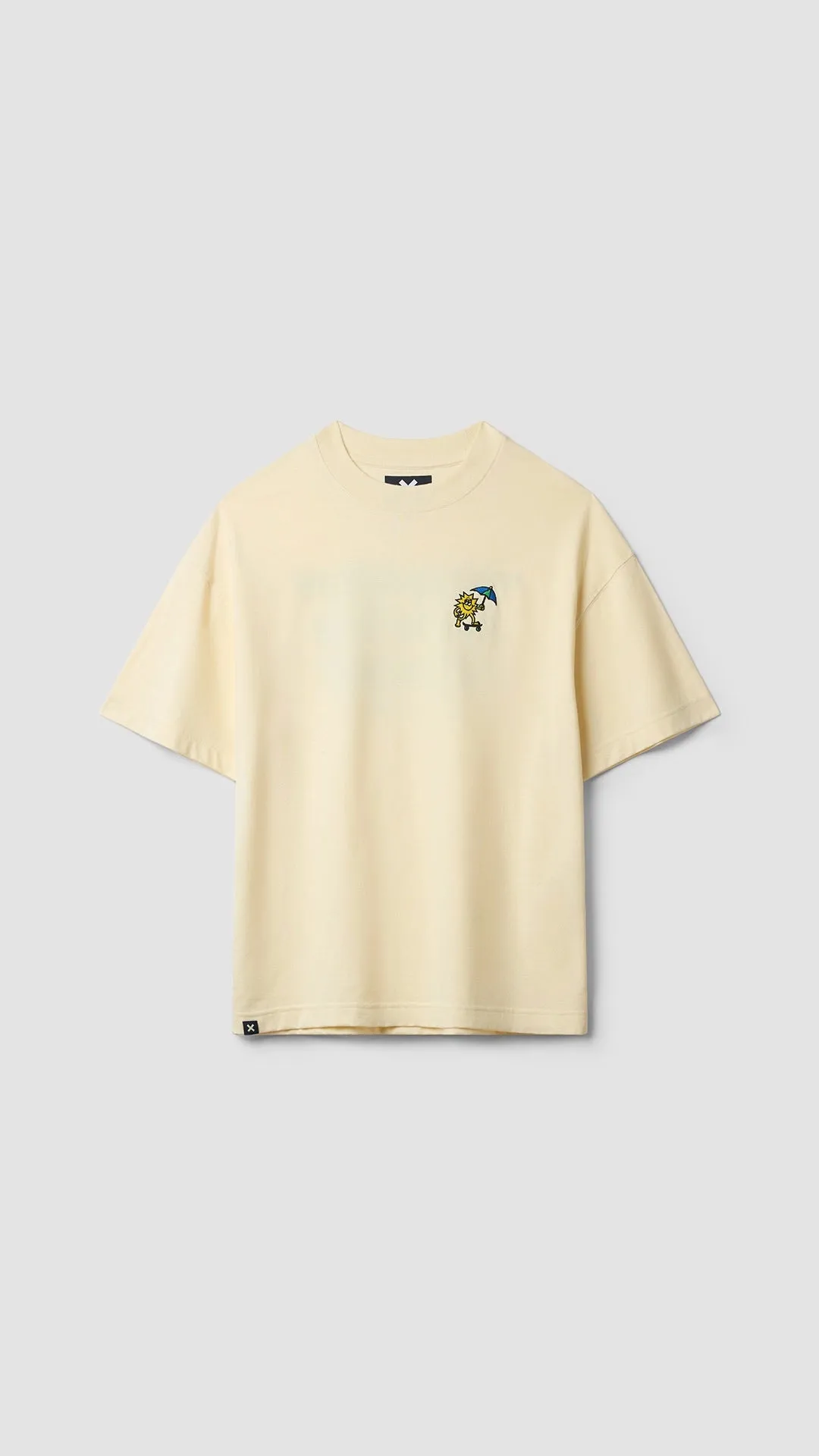 CAMISETA QUILT CREMA