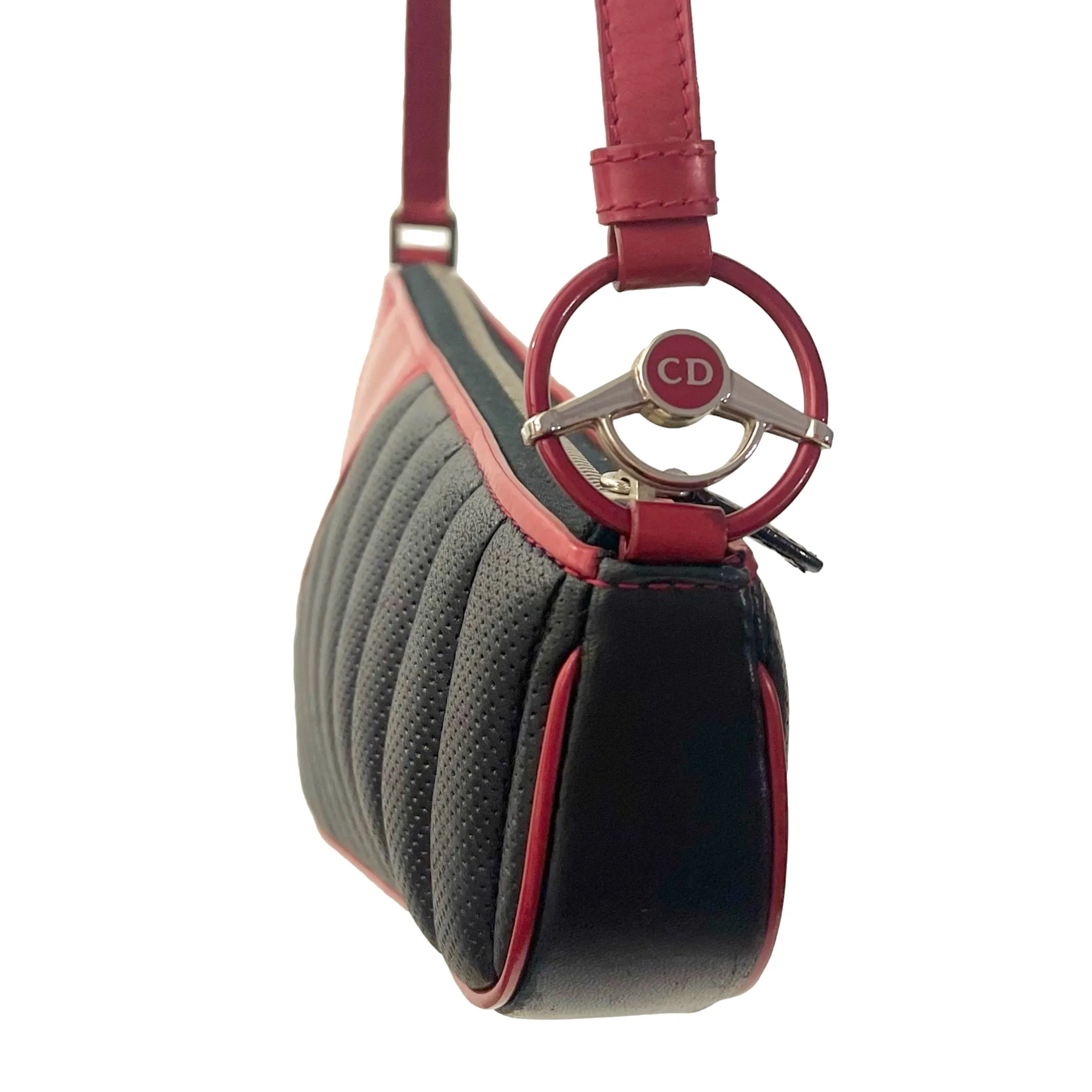 Dior License Plate Mini Saddle Bag