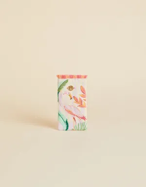 Embroidered Sunglass Case Lilac Flamingo: 676496