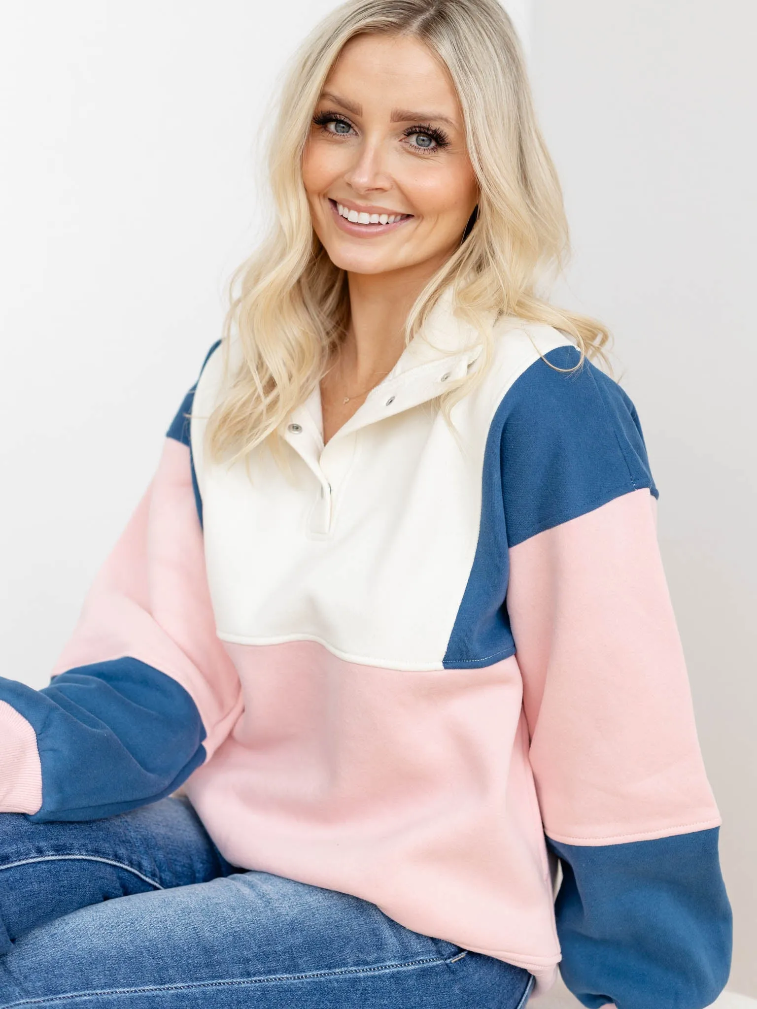 Glo Colorblock Pullover