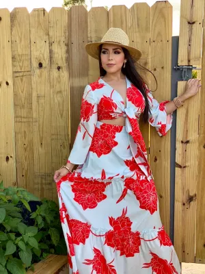Maxi Floral Dress