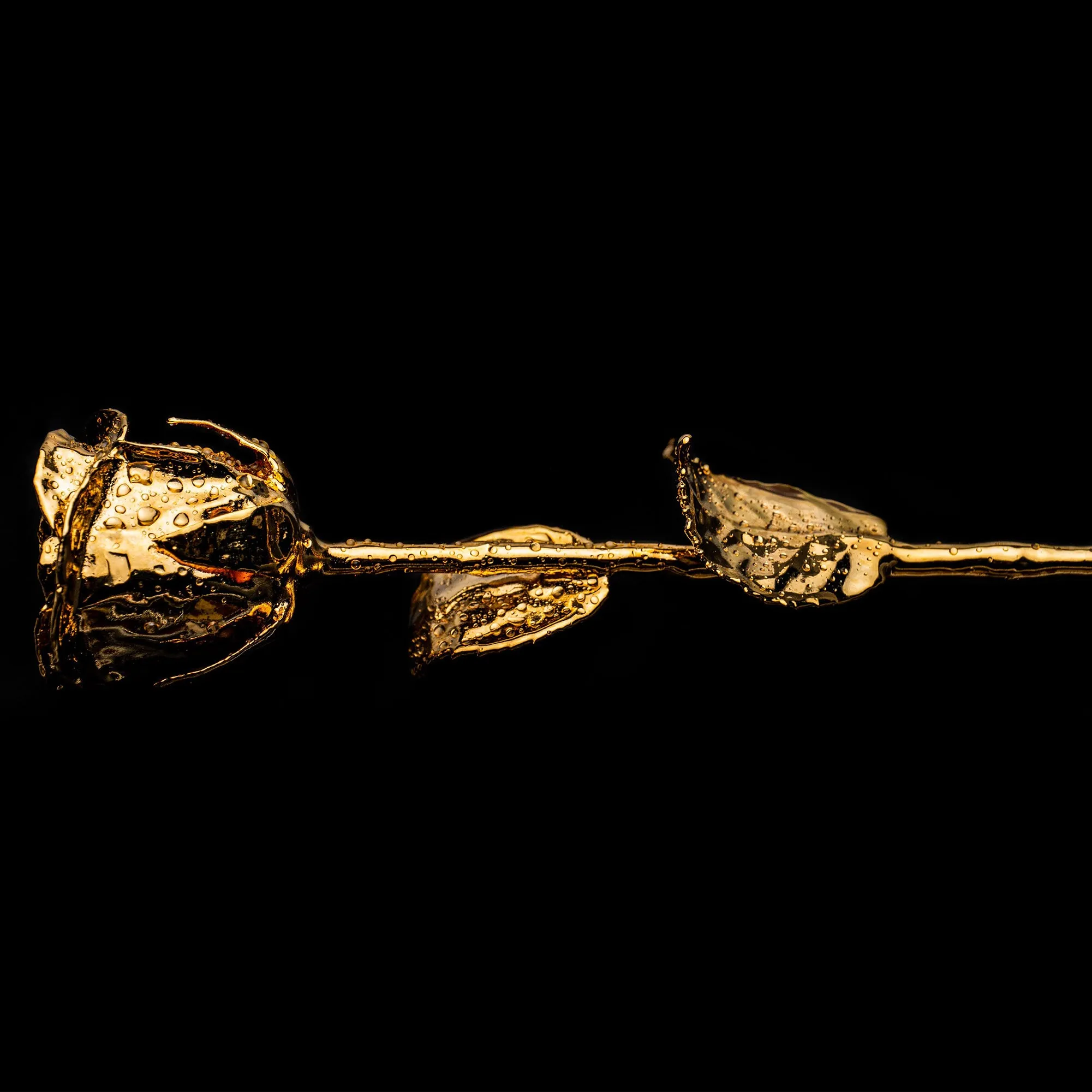Specially Crafted 24k Gold Rose