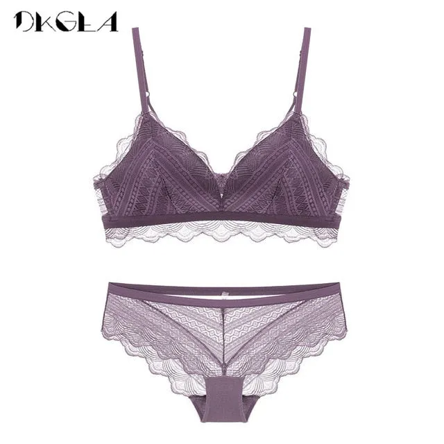 Ultra Thin Bra Set