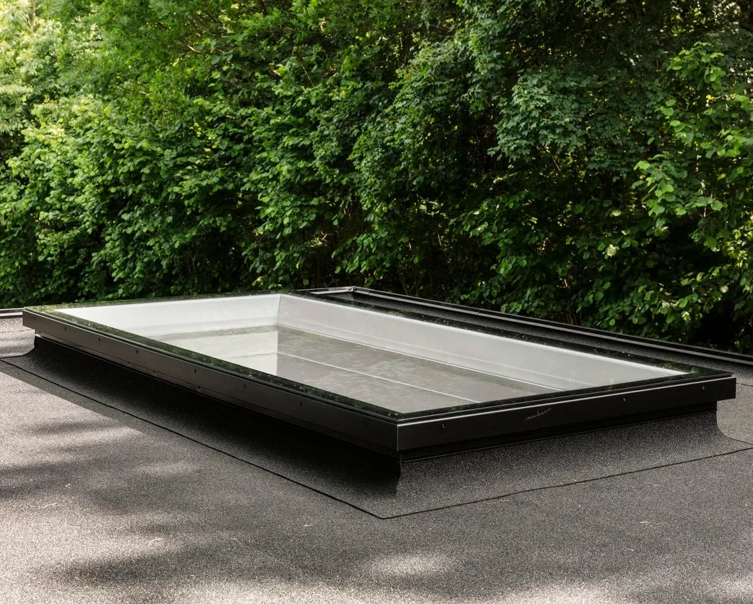 VELUX CFU Fixed Flat Glass Rooflight Package with Double Glazed Base (New Generation)
